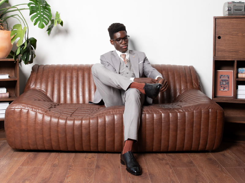 brown vs black leather shoes compared