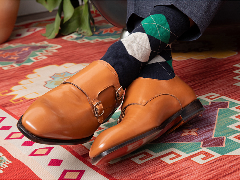 Imported Italian leather — one of the clearest material differences between custom and ready-made shoes. imported Italian leather for custom shoes